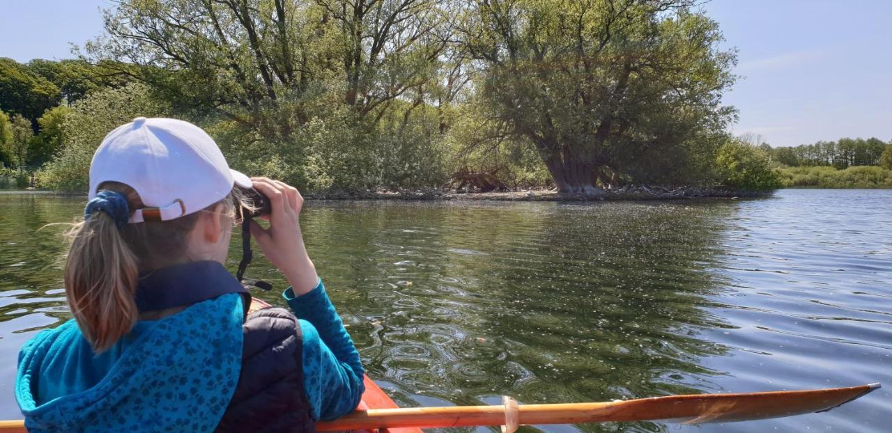 Ferienwohnungen Am Schwanensee 布隆 外观 照片