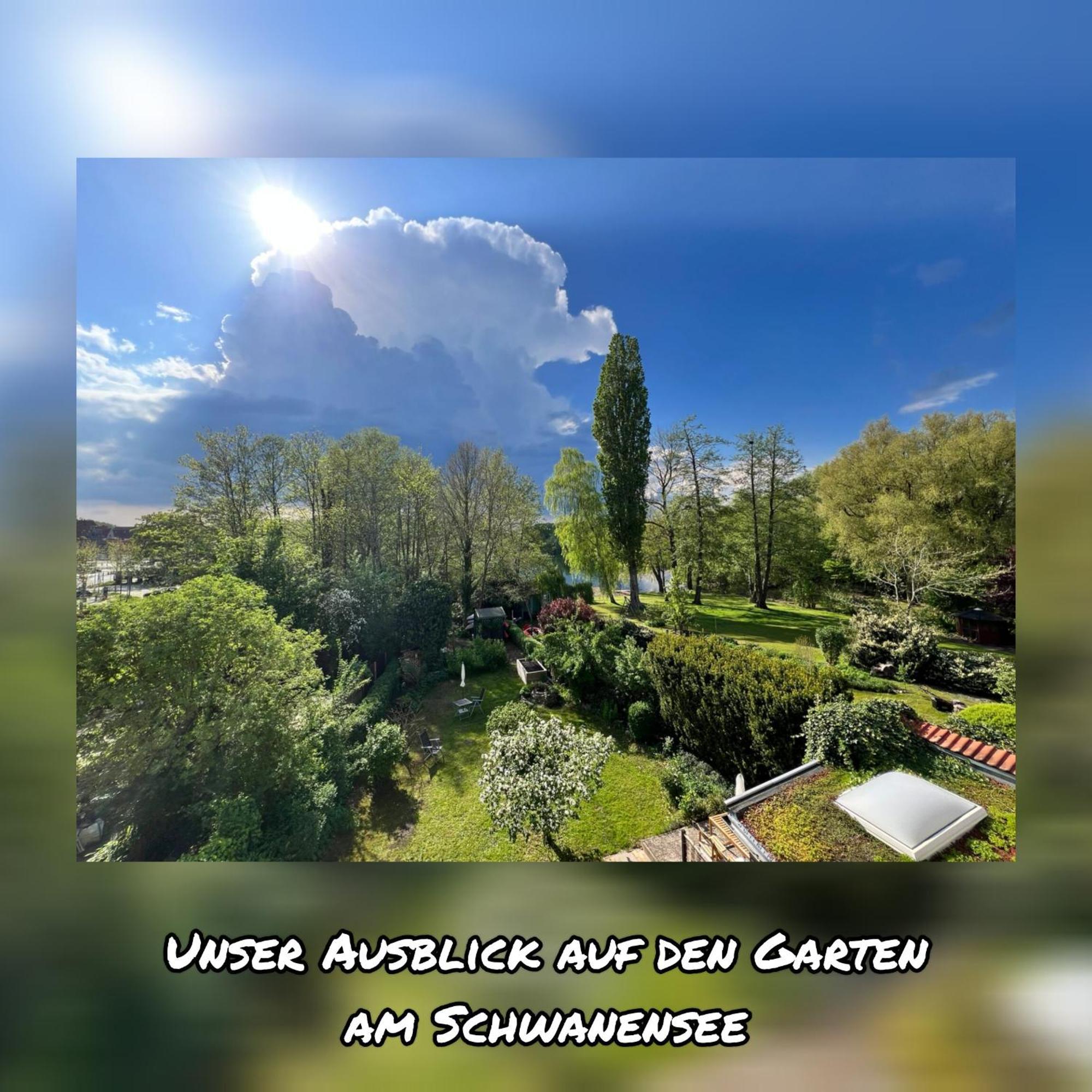Ferienwohnungen Am Schwanensee 布隆 外观 照片