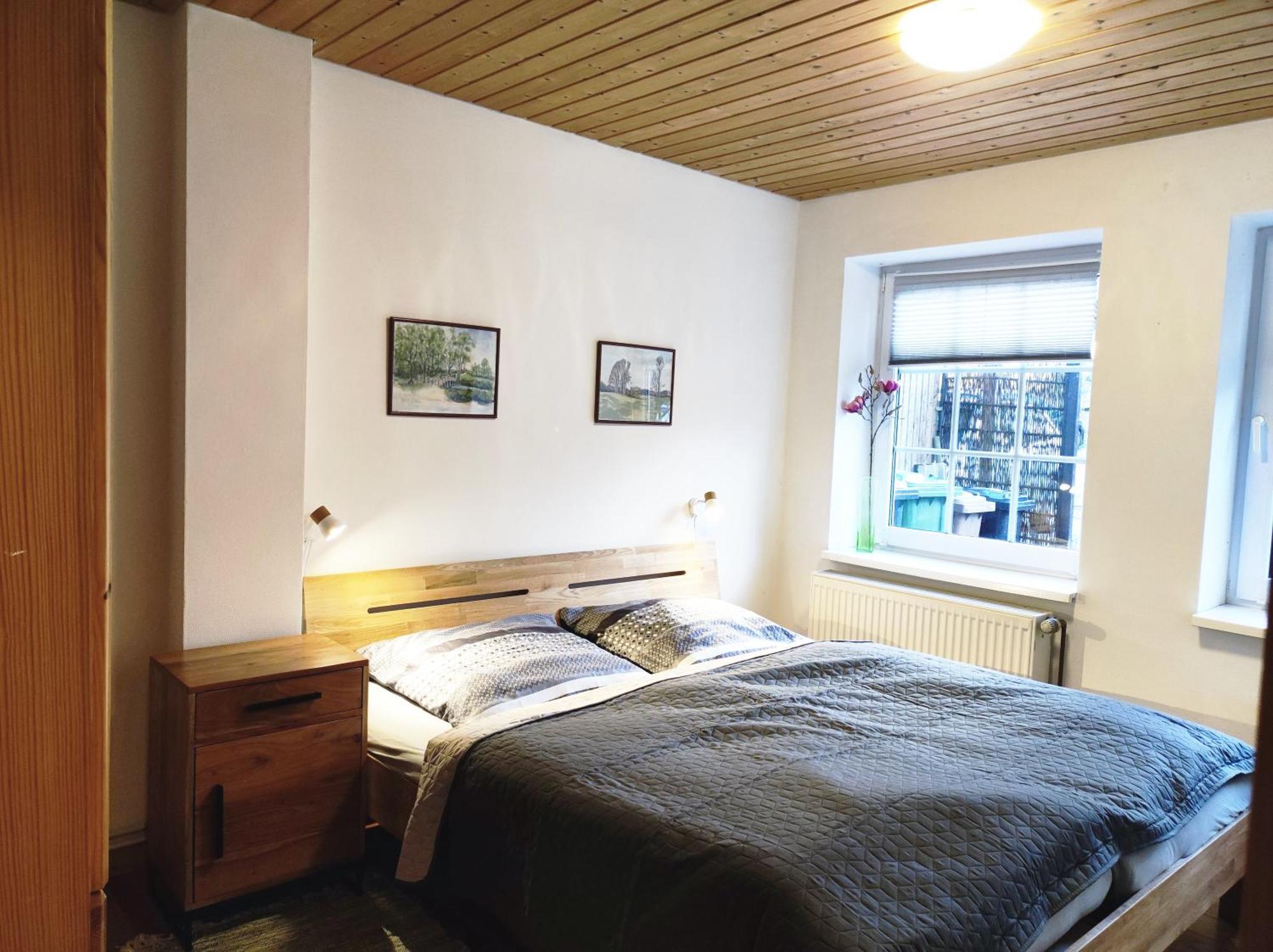 Ferienwohnungen Am Schwanensee 布隆 外观 照片